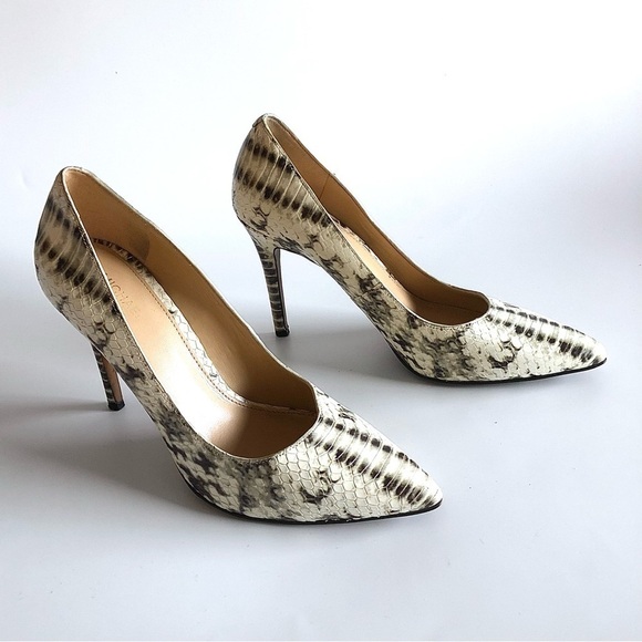 Michael Kors Alina Snakeprint Pumps - Picture 1 of 12